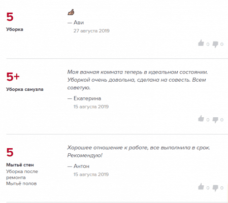 الآراء حول العمل مع الموقع Profi.ru