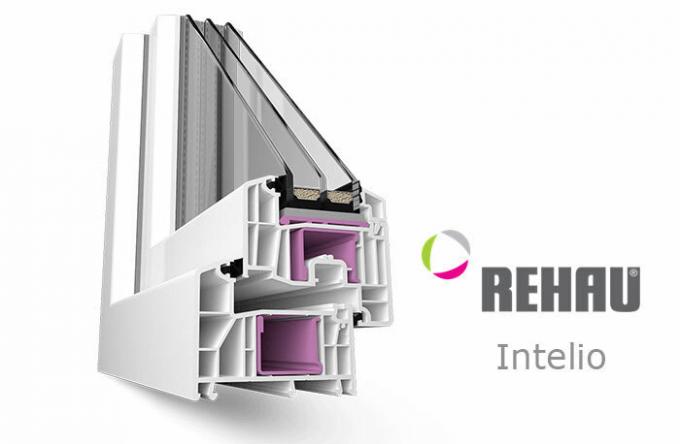 REHAU INTELIO 80 ملم. 6 كاميرات. الصمت والعزل 5+