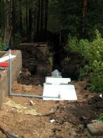 خزان الصرف الصحي محلية الصنع الحاويات مكعب